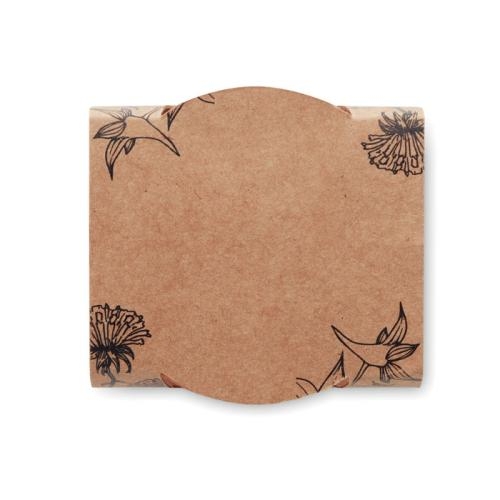 Potje Zonnebloem Sunflower hout