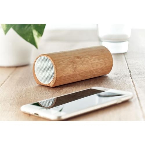 5W draadloze bamboe speaker Speakbox hout