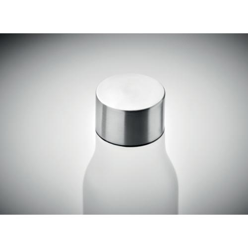 RPET drinkfles 600 ml Glacier transparant/wit