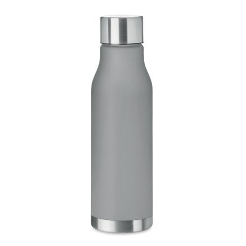RPET drinkfles 600 ml Glacier transparant grijs
