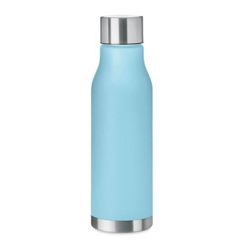 RPET drinkfles 600 ml Glacier transparant lichtblauw
