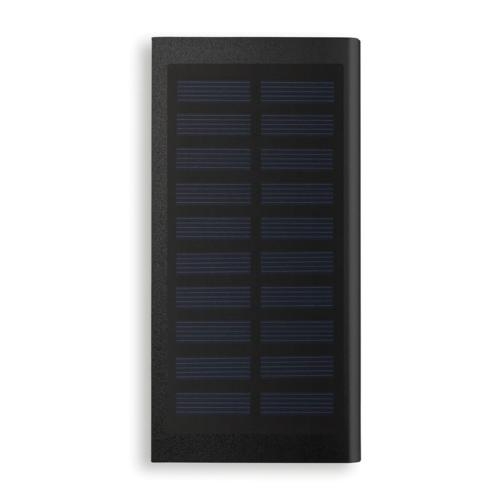 Solar powerbank powerflat 8.000 mAh zwart