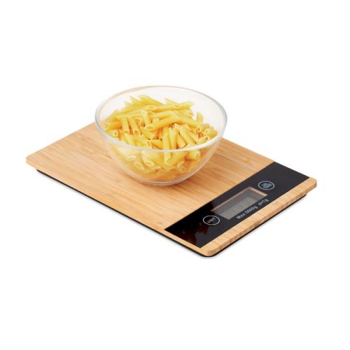 Digitale keukenweegschaal Precise hout