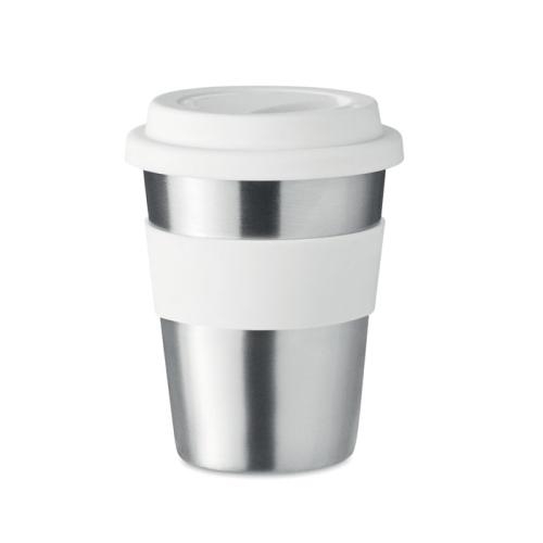 RVS drinkbeker 350 ml wit