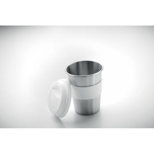 RVS drinkbeker 350 ml wit