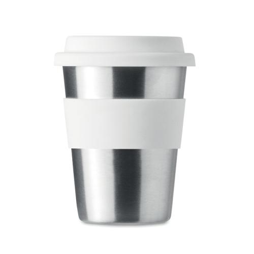 RVS drinkbeker 350 ml wit