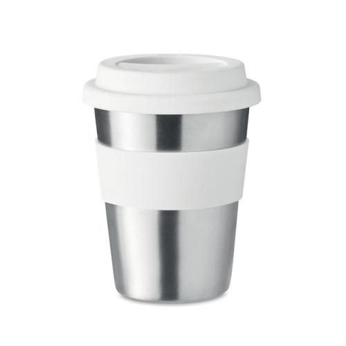 RVS drinkbeker 350 ml wit
