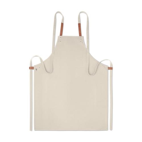 Organisch katoenen schort Pure beige