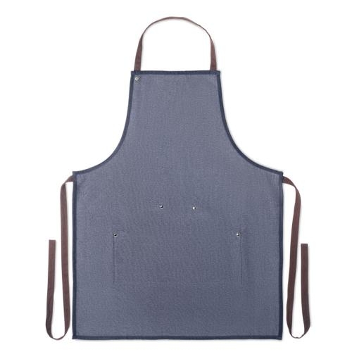 Verstelbaar denim schort blauw