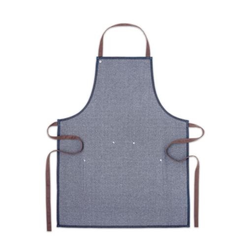 Verstelbaar denim schort blauw
