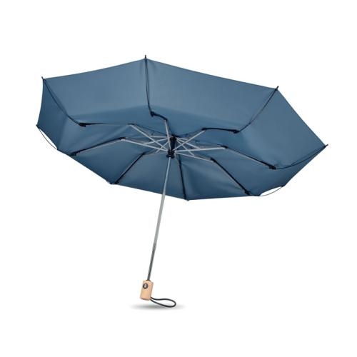 23 inch opvouwbare paraplu Leeds blauw