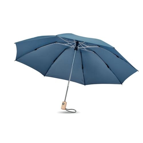 23 inch opvouwbare paraplu Leeds blauw