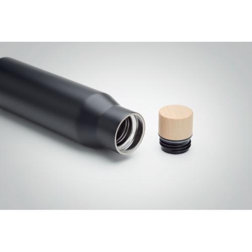 Dubbelwandige thermosfles Dudinka 500 ml zwart