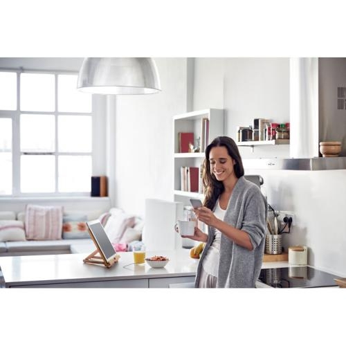 Opvouwbare standaard voor tablets hout