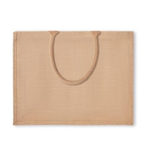 Jute boodschappentas Brick lane beige