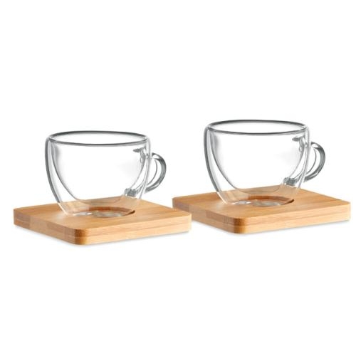 Espresso set Belize transparant