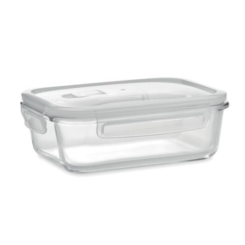 Glazen lunchbox 900 ml Praga transparant