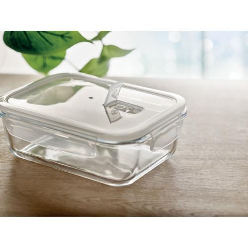 Glazen lunchbox 900 ml Praga transparant