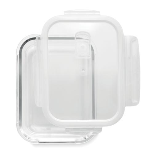 Glazen lunchbox 900 ml Praga transparant