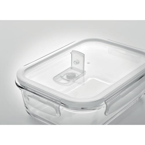 Glazen lunchbox 900 ml Praga transparant