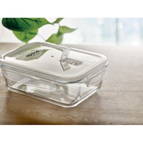 Glazen lunchbox 900 ml Praga transparant
