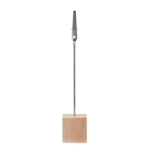 Houten memohouder Hello clip hout