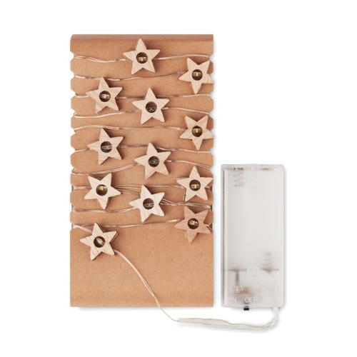 Ster LED snoer Milky way wood