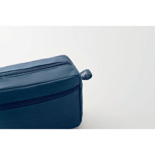 Hennep toilettas Naima cosmetic blauw