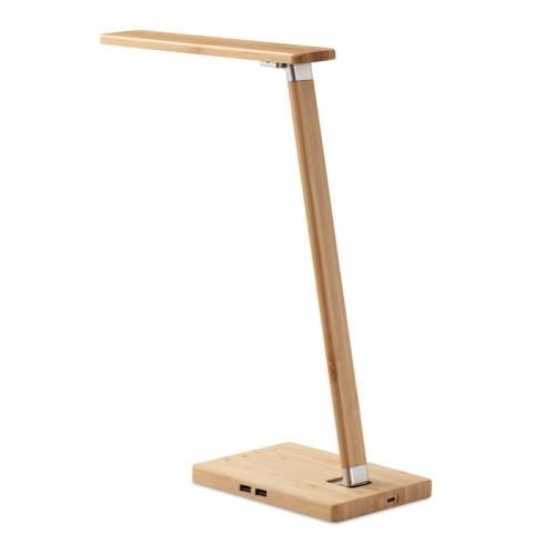 Bureaulamp met oplader 10W Neat light wood