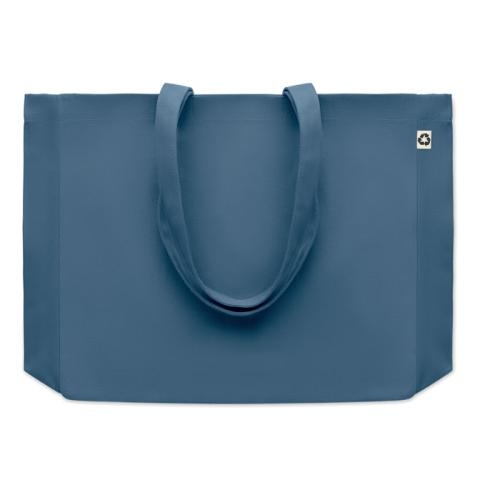 Gerecyclede tas Respect coloured blauw