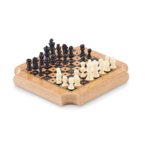 4 onderzetters met spel Coastgame wood