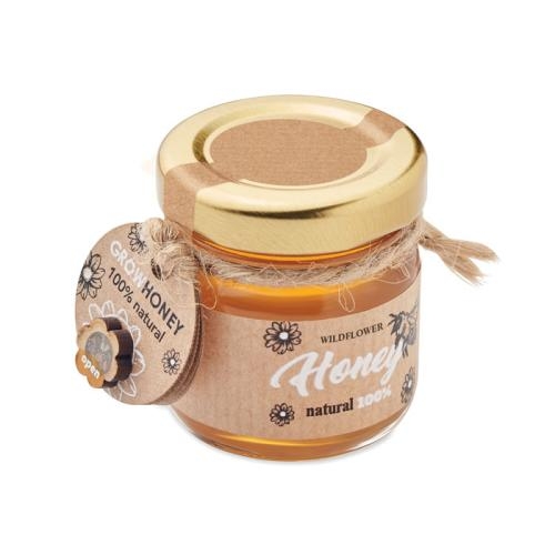 Wilde bloemenhoning pot 50 gr Bumle wood