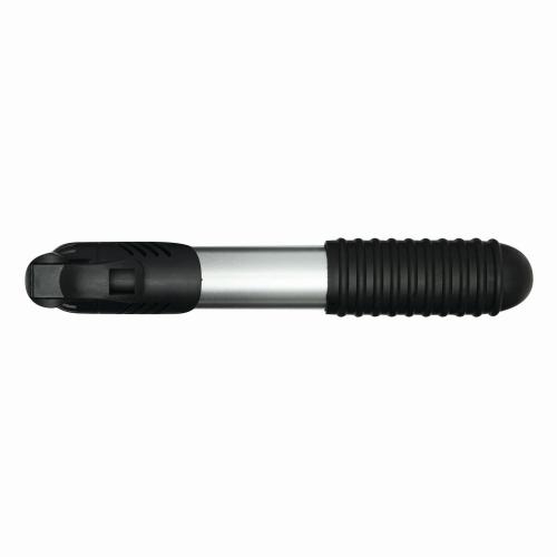 Mini fietspomp zilver/zwart