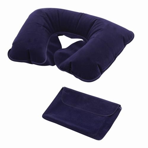 Nekkussen opblaasbaar blauw