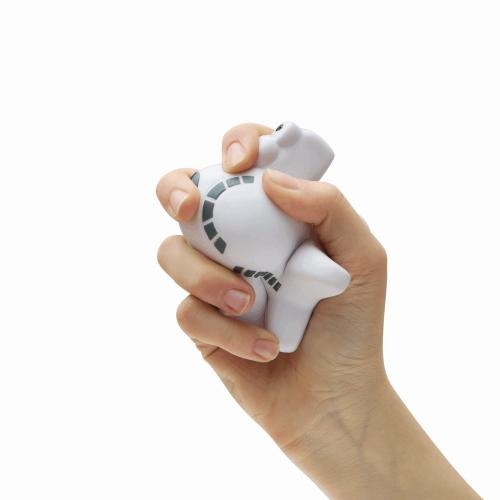 Anti stress vliegtuig Take off grijs/wit