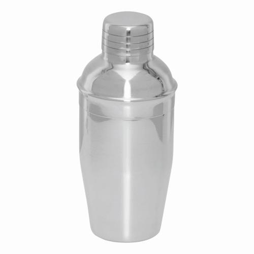 RVS cocktail shaker Happy Hour zilver
