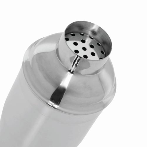 RVS cocktail shaker Happy Hour zilver