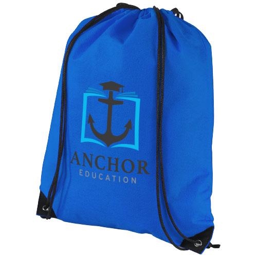 Premium non-woven rugzak royal blue