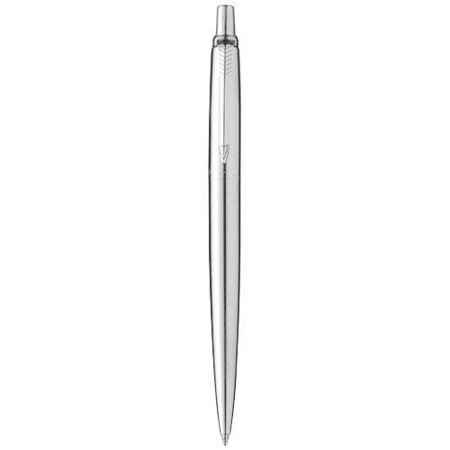 Parker balpen Jotter Steel steel zwartschrijvend