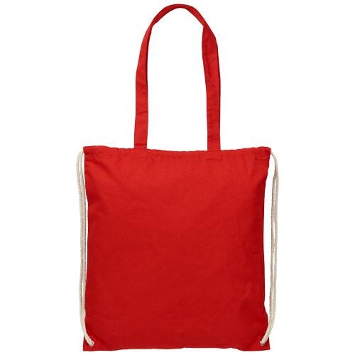 Eliza katoenen tas rood