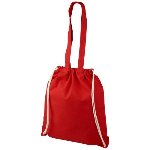 Eliza katoenen tas rood