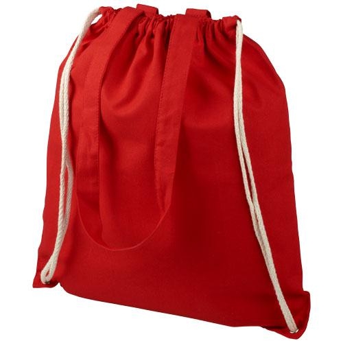 Eliza katoenen tas rood