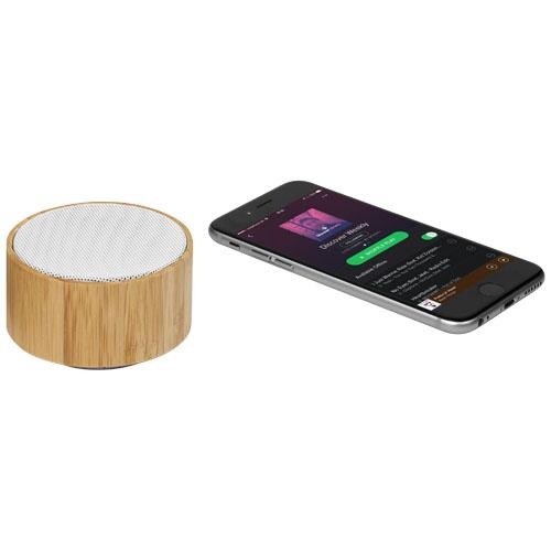 Cosmos bamboe Bluetooth® speaker hout/wit