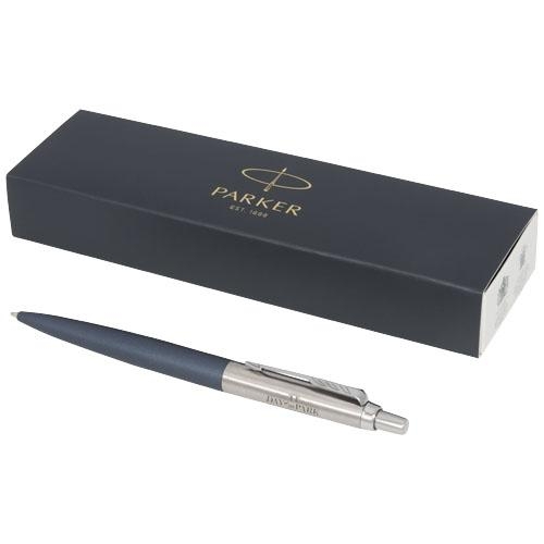 Parker Jotter XL matte balpen met chroom blauw
