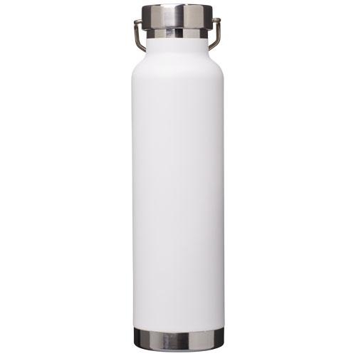 Thor 650 ml koper vacuüm geïsoleerde drinkfles wit