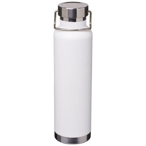 Thor 650 ml koper vacuüm geïsoleerde drinkfles wit