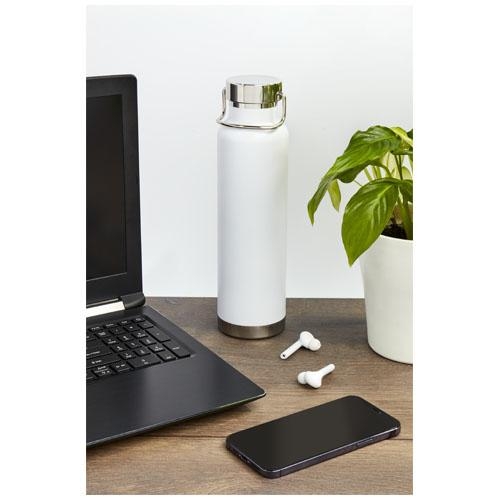 Thor 650 ml koper vacuüm geïsoleerde drinkfles wit
