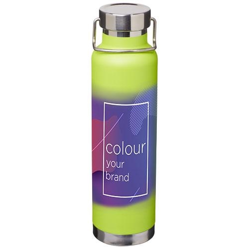 Thor 650 ml koper vacuüm geïsoleerde drinkfles lime