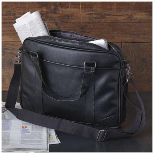 Oxford 15.6 inch laptoptas zwart