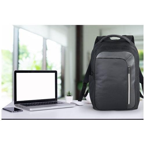 Vault RFID 15 inch laptop rugzak zwart